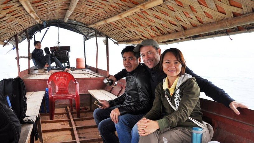 Scouting trip up-north Vietnam with Karl - Field Line Producer to pre-arranges for The Amazing Race season 2015